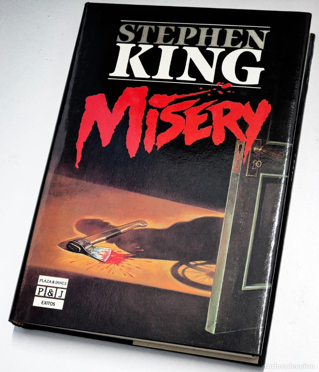 Libros de segunda mano: Misery de Stephen King. Editorial Plaza & Jan&eacute;s. Primera edici&oacute;n 1988 en tapa dura