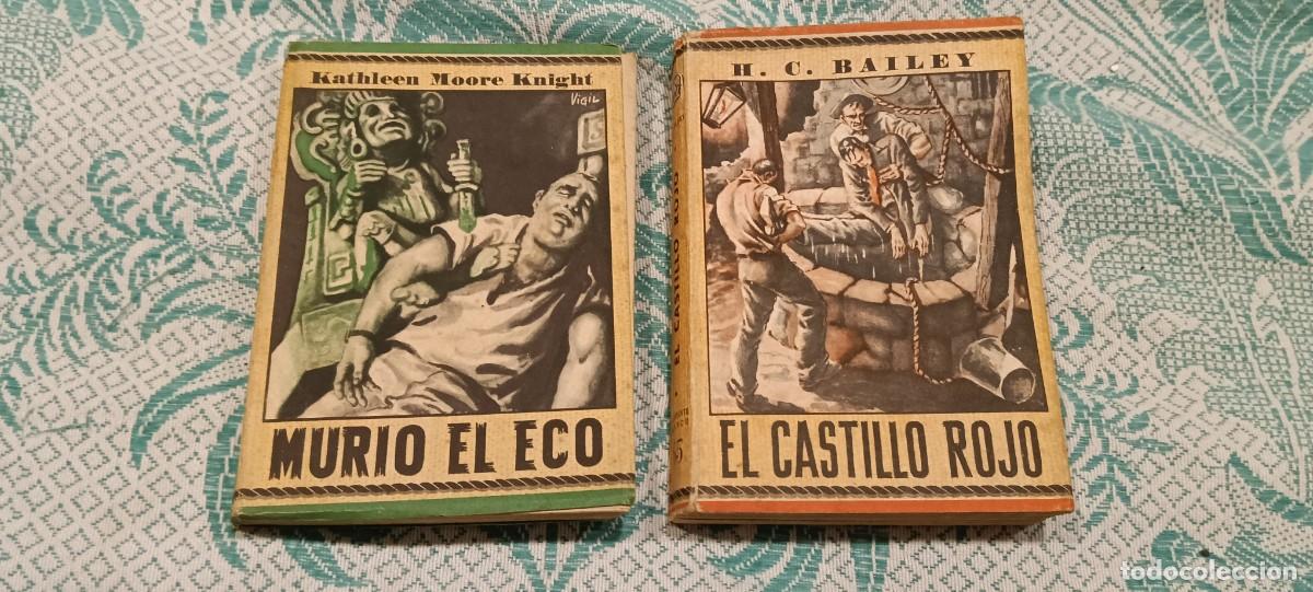 Libros de segunda mano: Lote de 2 novelas policiacas de la colecci&oacute;n &rdquo;El Elefante Blanco&rdquo;