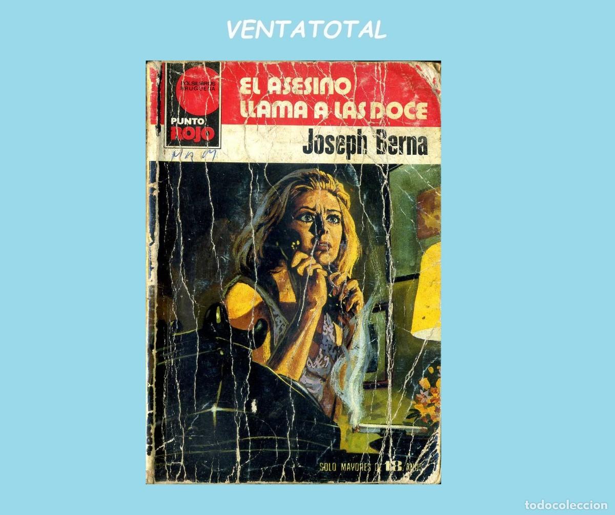 Libros de segunda mano: A&Ntilde;O 1980 MINI LIBRO ANTIGUO POLICIACO EL ASESINO LLAMA A LAS DOCE MIDE 15X11 CM 93 PAGINAS