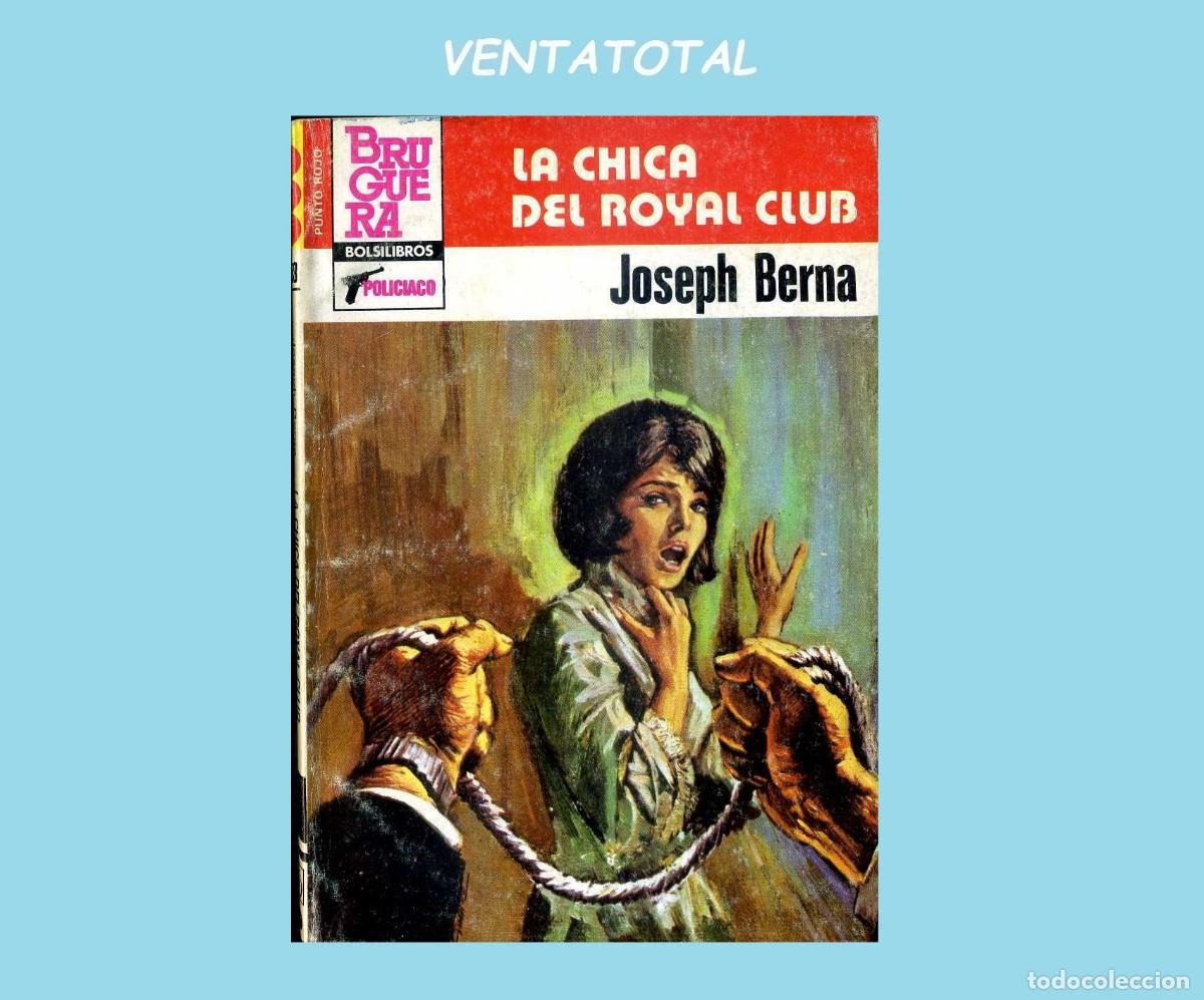 Libros de segunda mano: A&Ntilde;O 1984 MINI LIBRO ANTIGUO POLICIACO LA CHICA DEL ROYAL CLUB MIDE 15X11 CM 93 PAGINAS