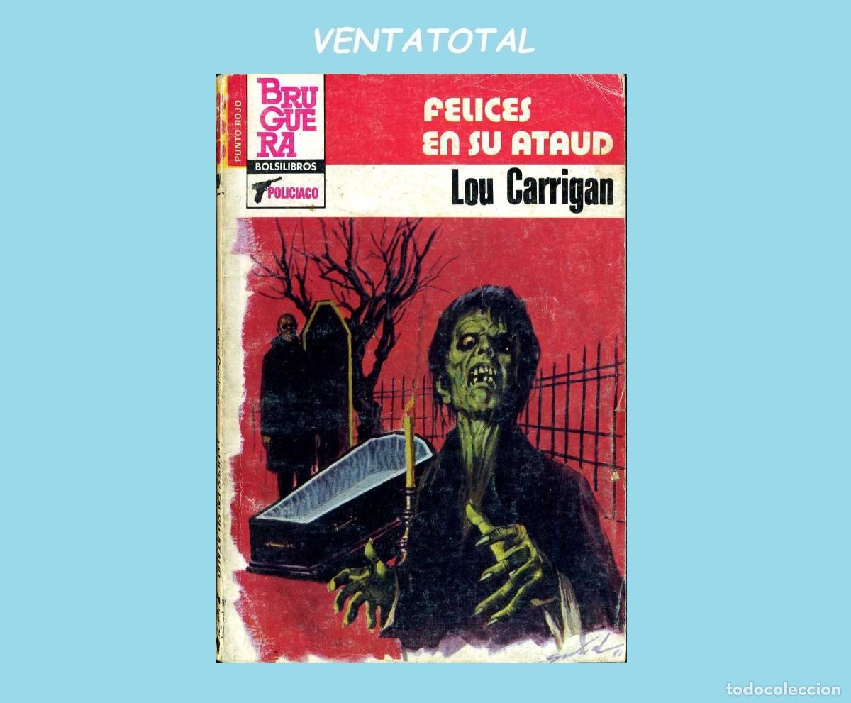 Libros de segunda mano: A&Ntilde;O 1983 MINI LIBRO ANTIGUO POLICIACO FELICES EN SU ATAUD MIDE 15X11 CM 93 PAGINAS