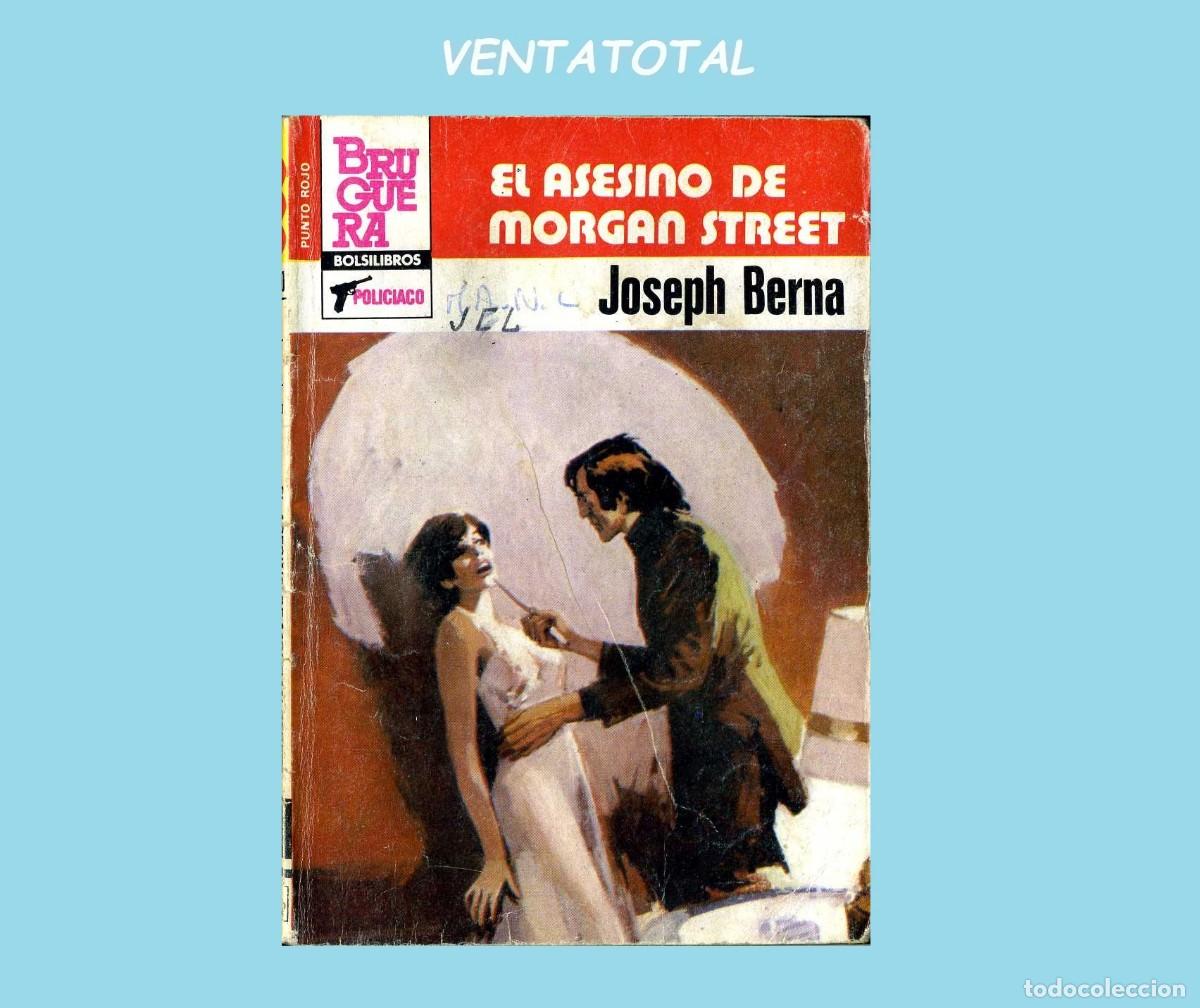 Libros de segunda mano: A&Ntilde;O 1984 MINI LIBRO ANTIGUO POLICIACO EL ASESINO DE MORGAN STREET MIDE 15X11 CM 93 PAGINAS