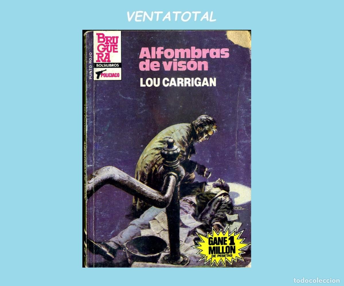 Libros de segunda mano: A&Ntilde;O 1985 MINI LIBRO ANTIGUO POLICIACA ALFOMBRAS DE VISON MIDE 15X11 CM 91 PAGINAS