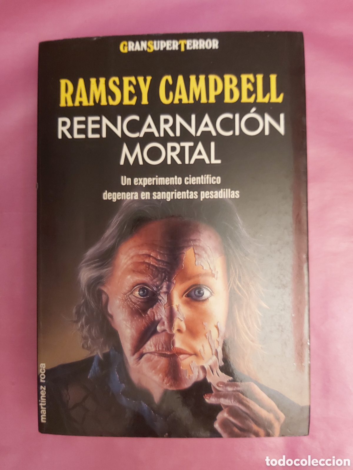Libros de segunda mano: REENCARNACI&Oacute;N MORTAL RAMSEY CAMPBELL MARTINEZ ROCA 1994 GRAN SUPER TERROR ISBN 842701886X