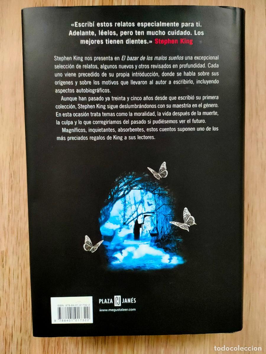 Libros de segunda mano: STEPHEN KING - EL BAZAR DE LOS MALOS SUE&Ntilde;OS - Foto 2