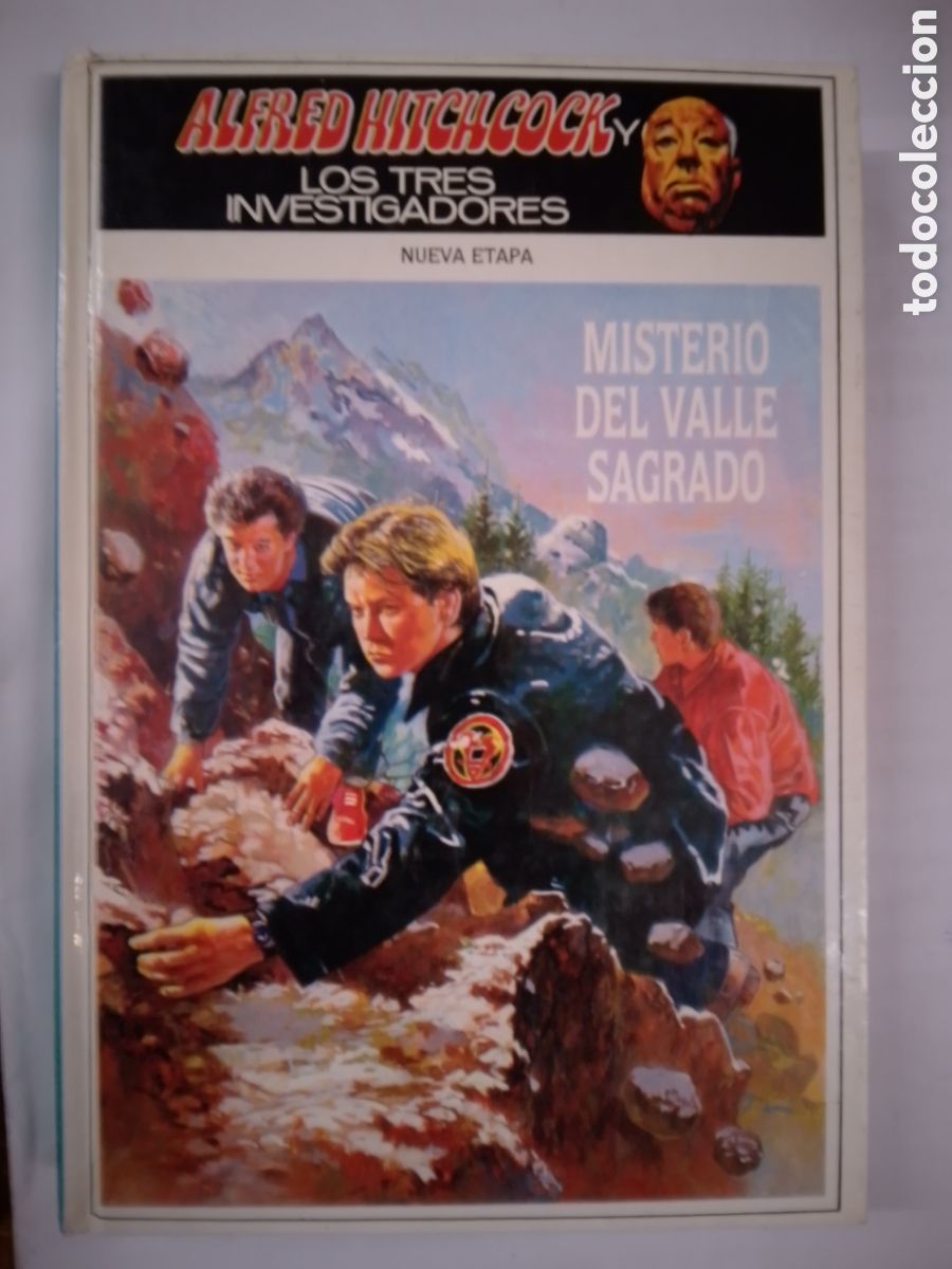 Libros de segunda mano: ALFRED HITCHCOCK Y LOS TRES INVESTIGADORES. MISTERIO DEL VALLE SAGRADO. MOLINO. 1990.