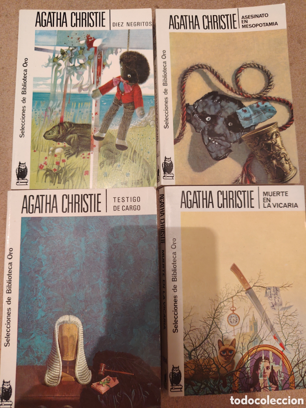 Libros de segunda mano: Agatha Christie. Lote de 4