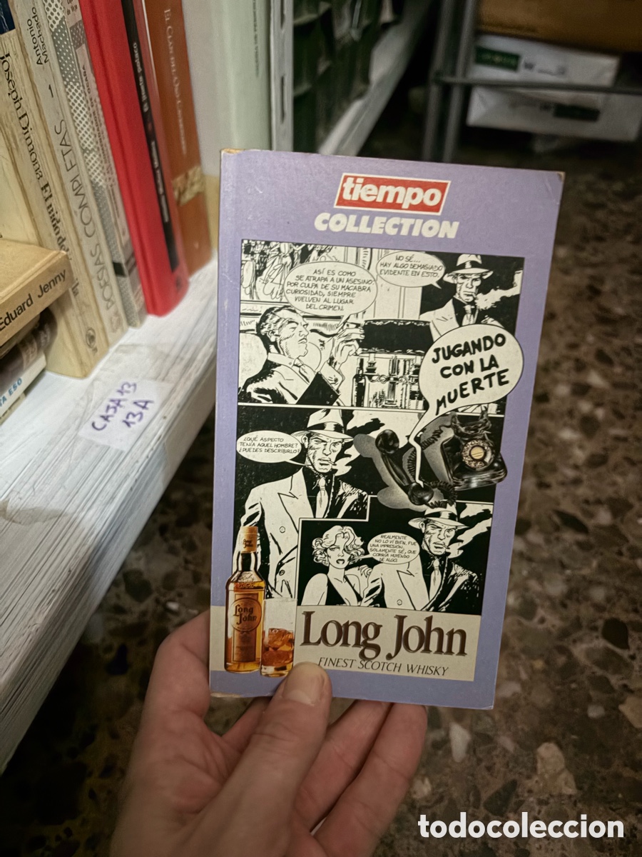 Libros de segunda mano: Caja13 Long John jugando con la muerte - portada bernet torpedo