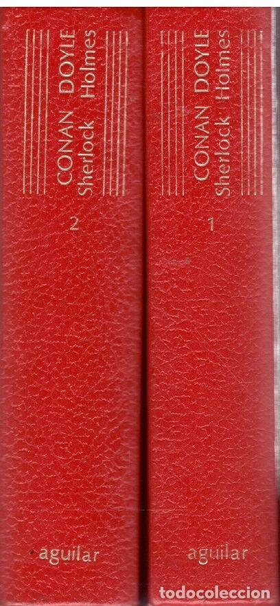 Second hand books: SHERLOCK HOLMES 2 TOMOS - Doyle, Conan - Editorial Aguilar - 1980