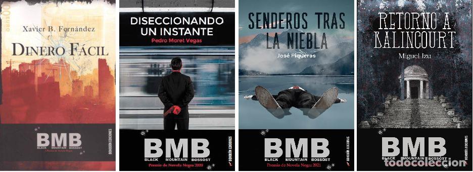 Libros de segunda mano: 4 libros de novela negra + REGALO