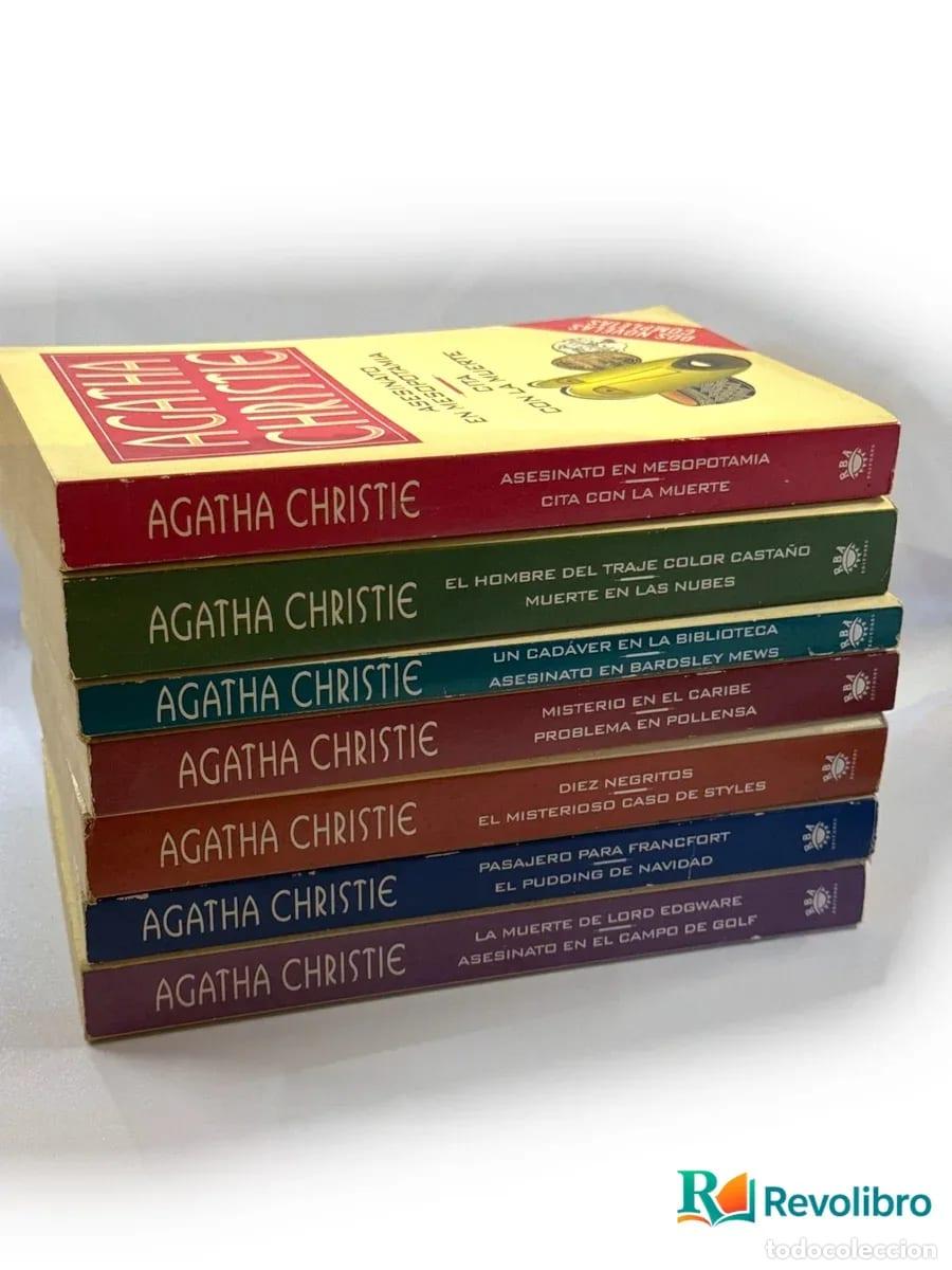 Libros de segunda mano: Lote Agatha Christie 7 libros