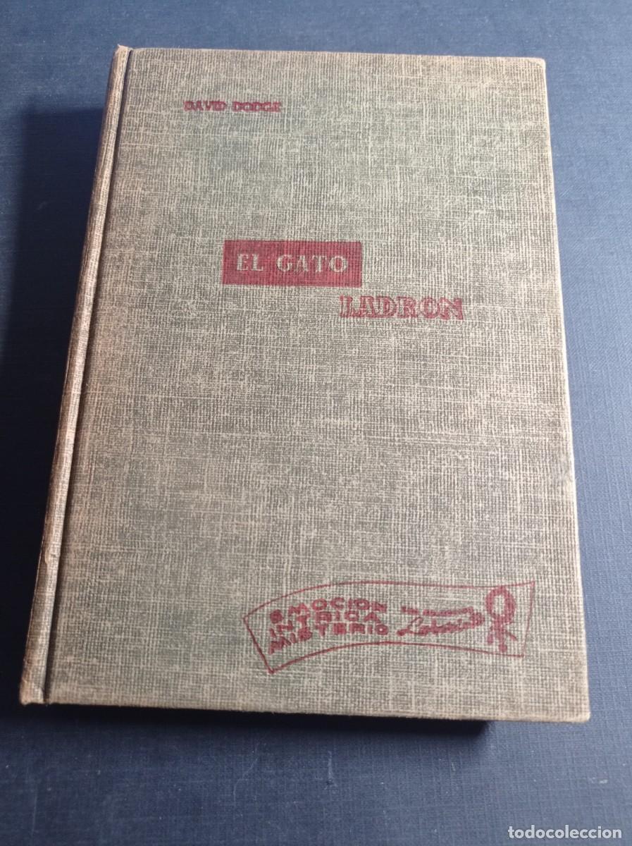 Libri di seconda mano: EL GATO LADR&Oacute;N. DAVID DODGE. JUAN GUTI&Eacute;RREZ. NOVELAS LABERINTO. CUMBRE, 1953, M&Eacute;XICO ++++