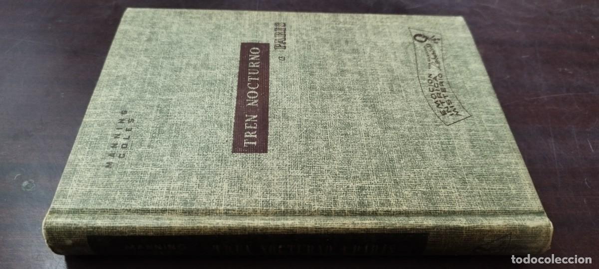 Libros de segunda mano: TREN NOCTURNO A PARIS / MANNING COLES / Z505 CUMBRE-LABERINTO, EMOCION INTRIGA MISTERIO - MEXICO