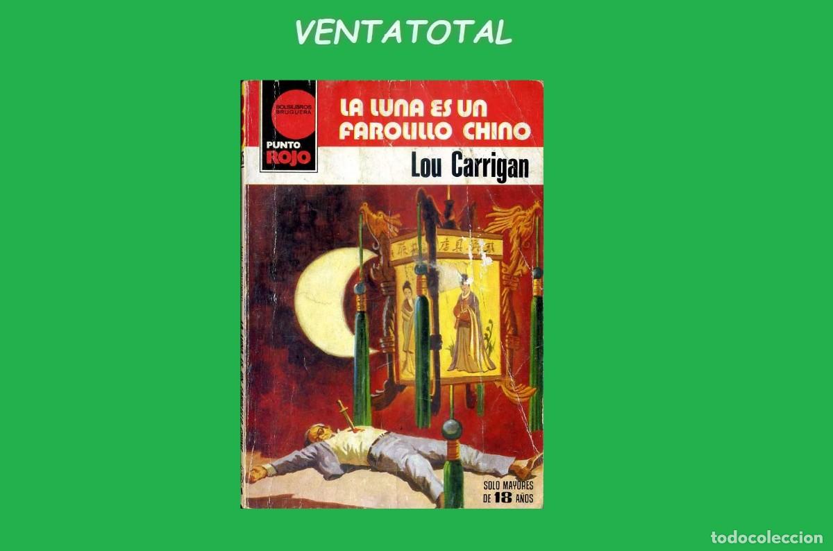 Libros de segunda mano: A&Ntilde;O 1981 MINI LIBRO ANTIGUO POLICIACO LA LUNA ES UN FAROLILLO CHINO MIDE 15X11 CM 95 PAGINAS
