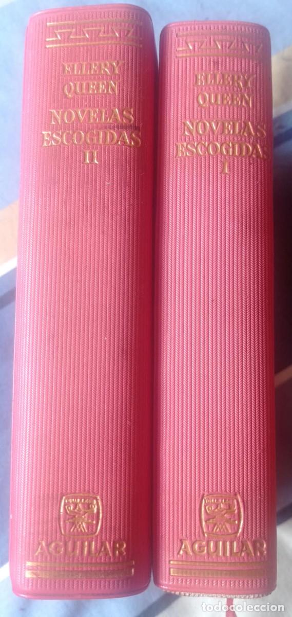 Libros de segunda mano: Novelas escogidas. Ellery Queen.2 tomos Queen, Ellery, Aguilar