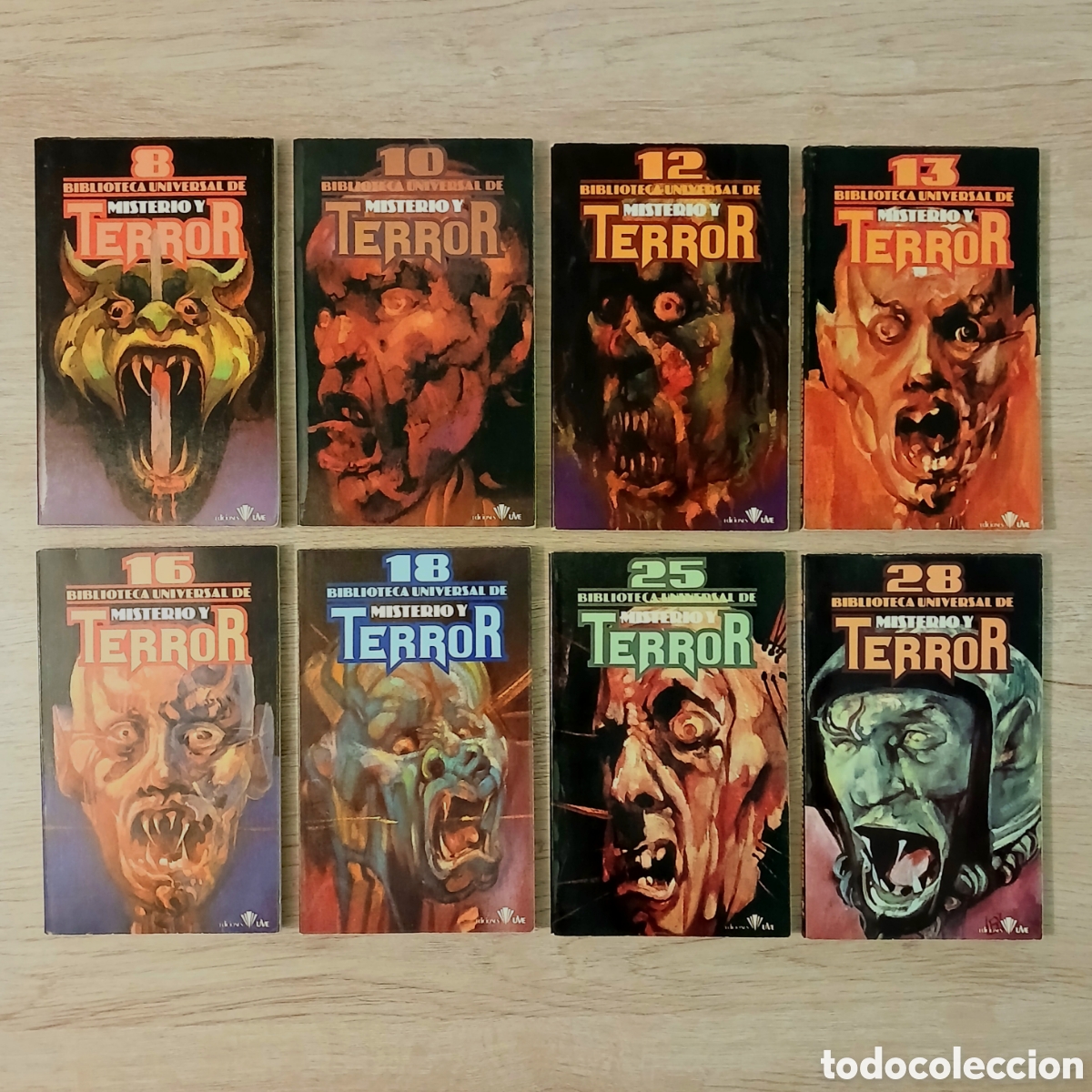 Libri di seconda mano: Desde 3&euro;. Biblioteca Universal de Misterio y Terror (Ediciones UVE)