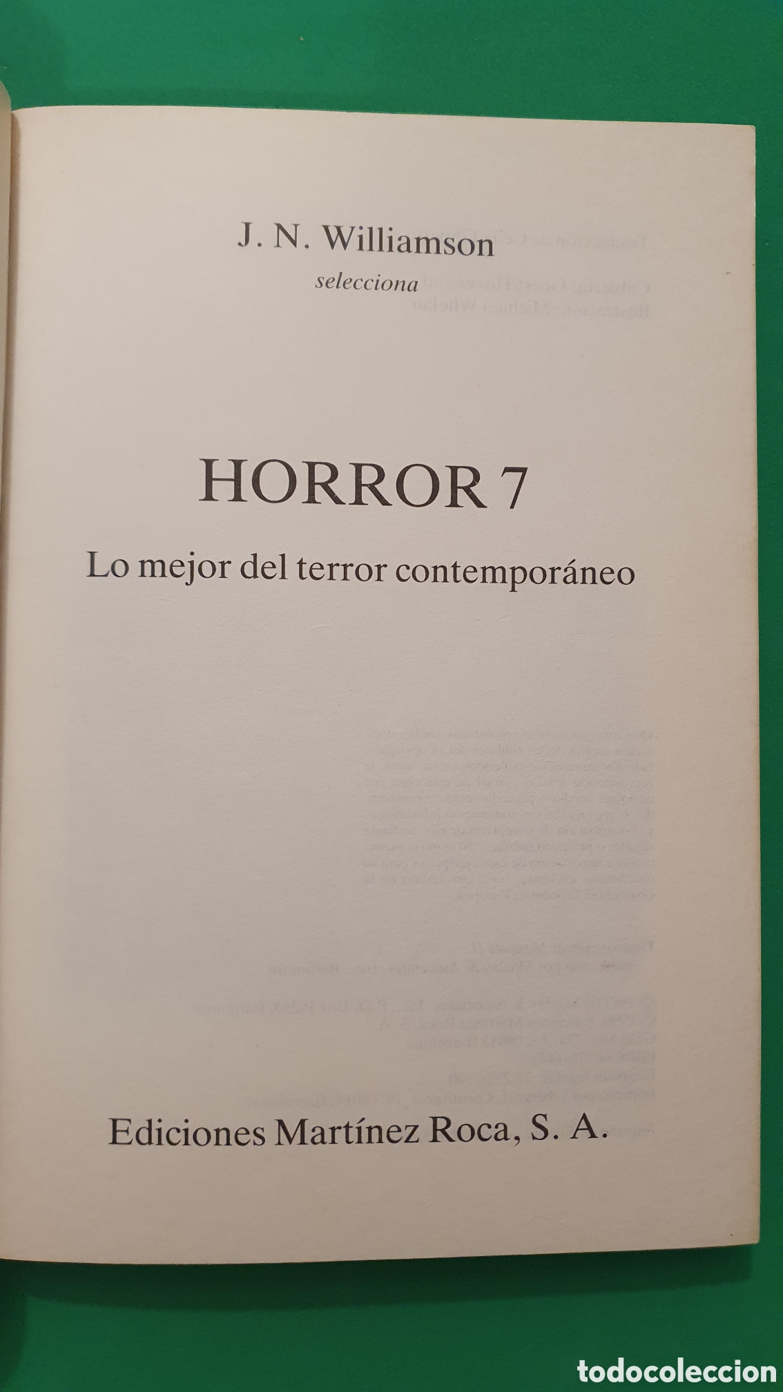 Libros de segunda mano: Horror 7. Stephen King y otros - Foto 5