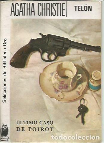 Libros de segunda mano: 287 AGATHA CHRISTIE TELON ULTIMO CASO DE POIROT EDITORIAL MOLIN