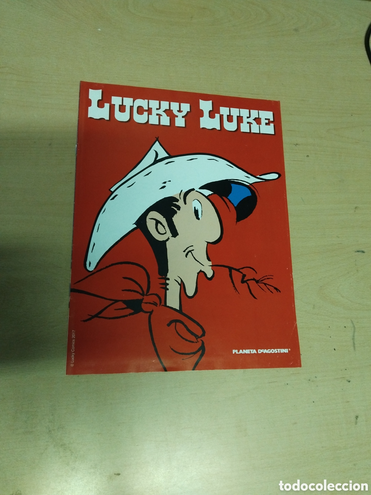 Libros de segunda mano: LUCKY LUKE. FASC&Iacute;CULO DESPLEGABLE, PRESENTACI&Oacute;N DE LA OBRA. PLANETA(ST/ A11 RUM)