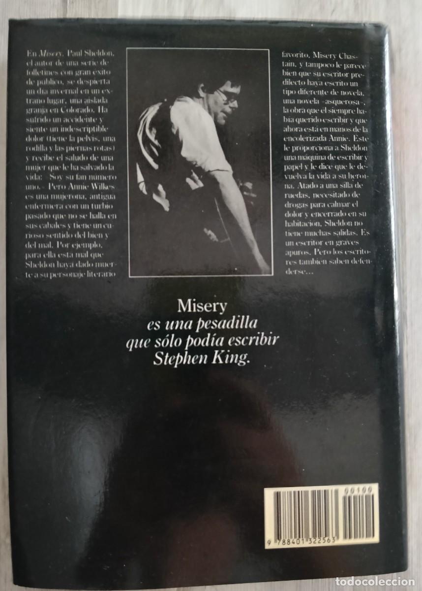 Libros de segunda mano: Stephen King - Misery . PRIMERA EDICI&Oacute;N - Foto 2