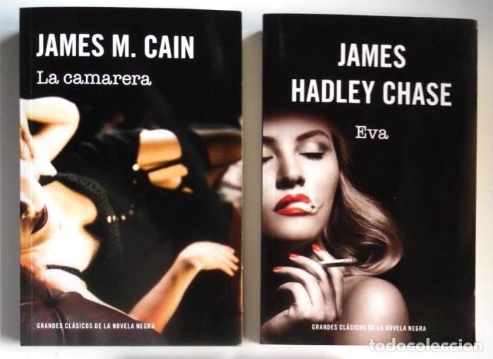 Gebrauchte B&uuml;cher: 2 novelas negras: La camarera, de James M. Cain + Eva, de James Hadley Chase