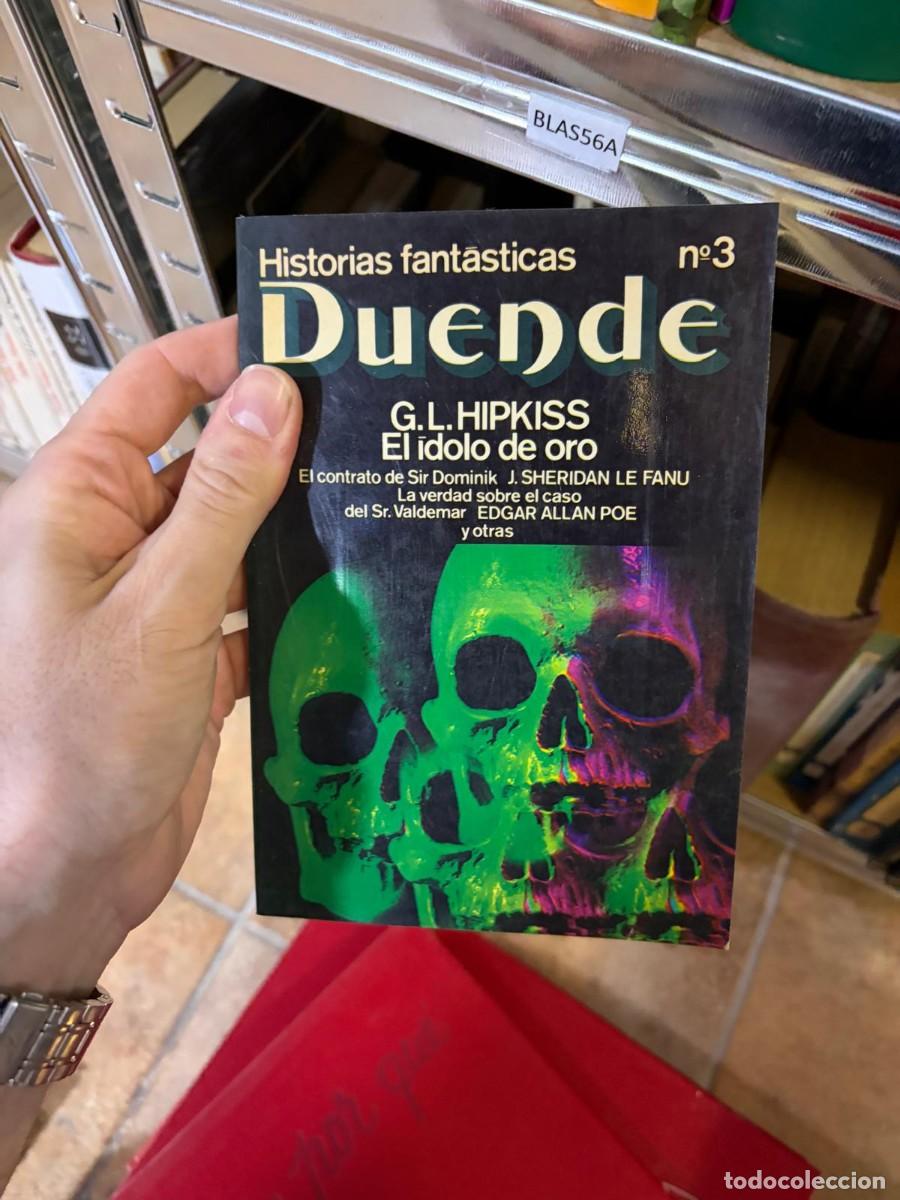 Libros de segunda mano: BLAS56A - G. L. Hipkiss / J. Sheridan Le Fanu / Edgar Allan Poe - Historias fant&aacute;sticas Duende n&ordm; 3.