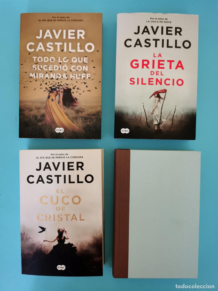 Libros de segunda mano: Javier Castillo El cuco de cristal La grieta del silencio Todo lo que sucedi&oacute; con Miranda Juego alma