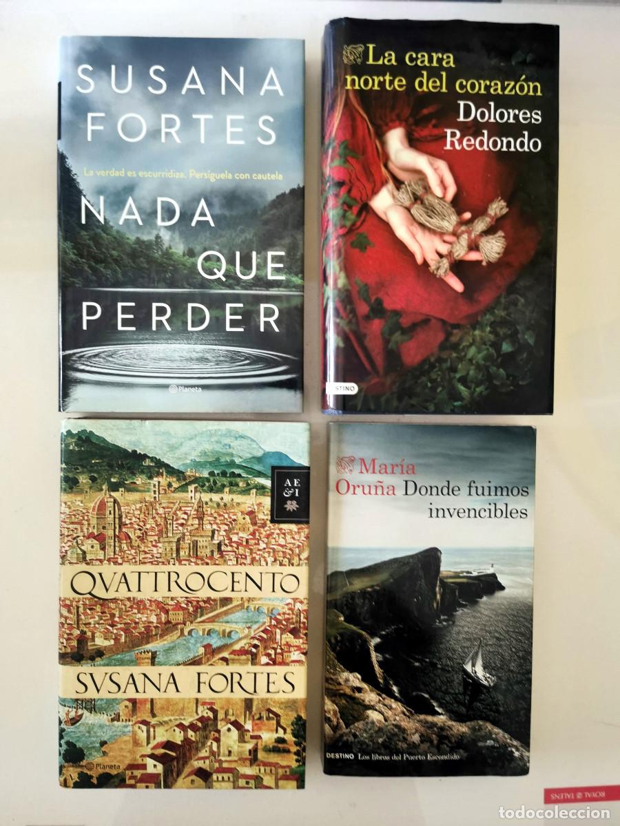 Libros de segunda mano: La cara norte del coraz&oacute;n Dolores Redondo Nada que perder Susana Fortes Mar&iacute;a Oru&ntilde;a Donde fuimos