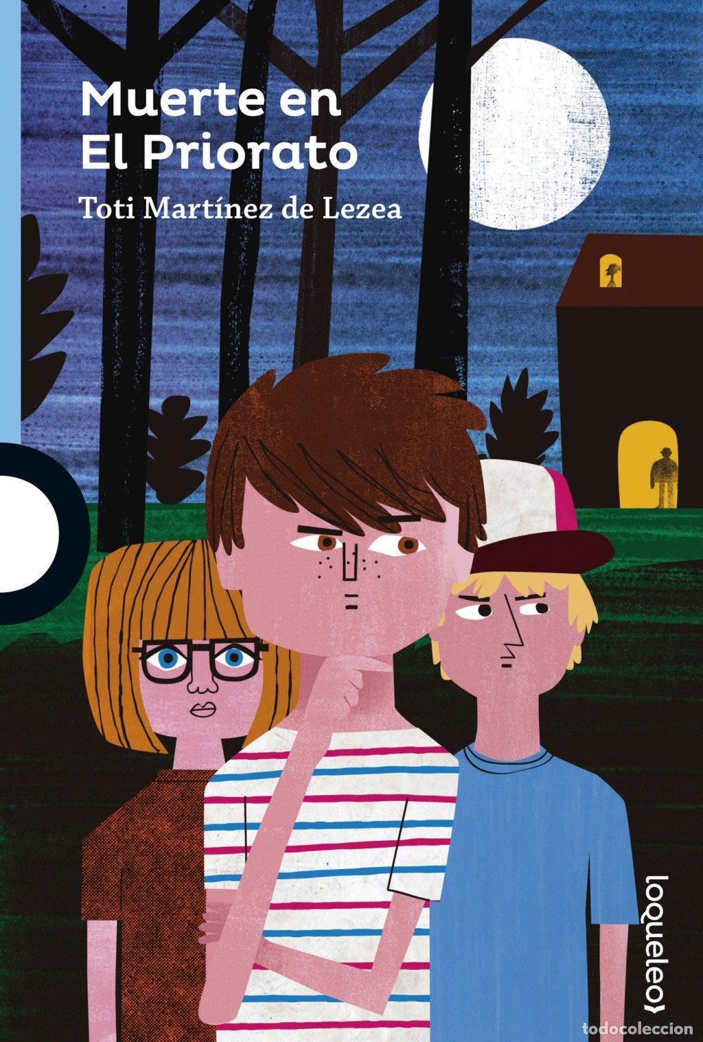 Libros de segunda mano: Muerte en el Priorato - Toti Mart&iacute;nez de Lezea - Santillana Educaci&oacute;n - Serie Azul +12 A&ntilde;os