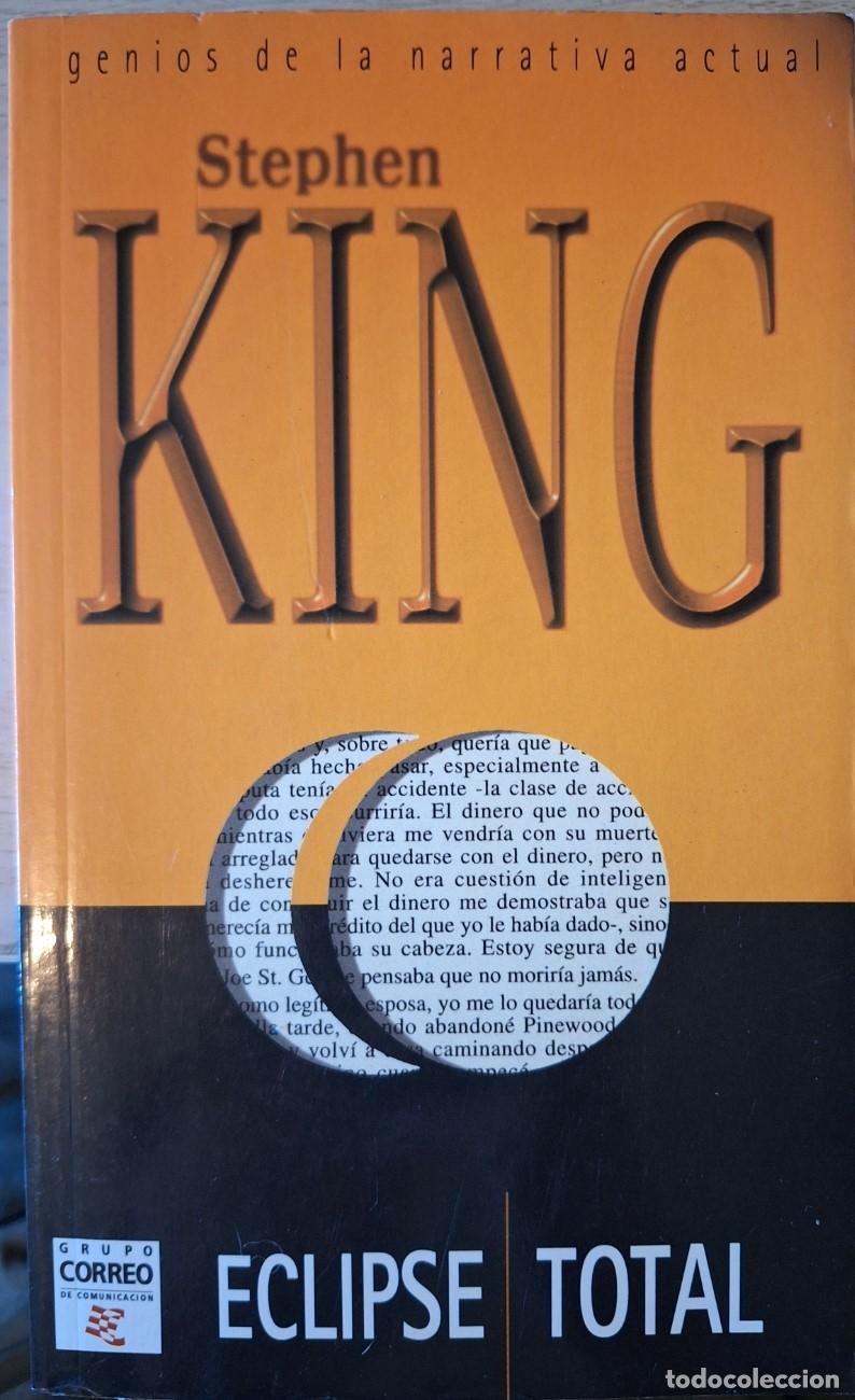 Libros de segunda mano: ECLIPSE TOTAL. - KING, Stephen.