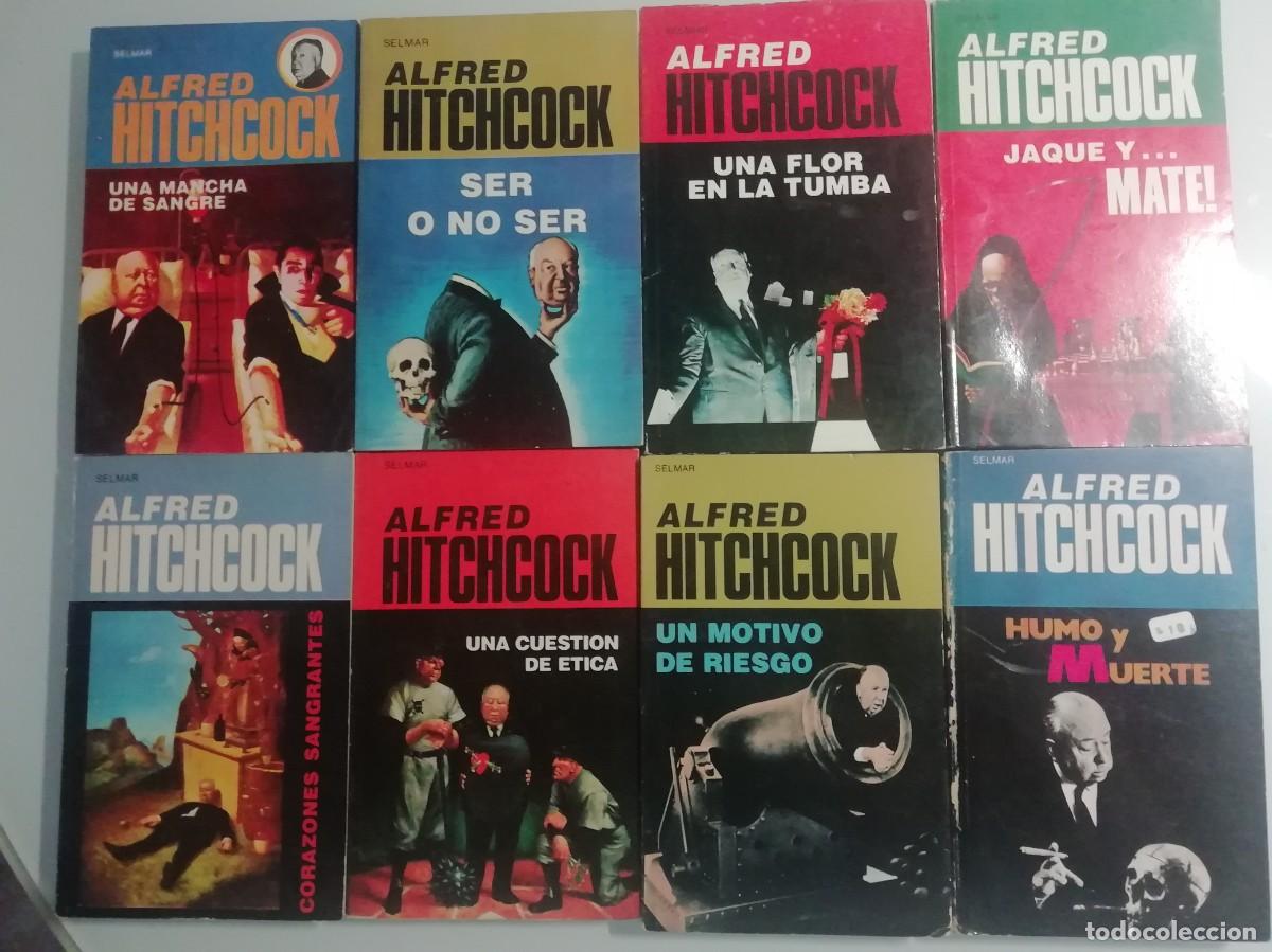 Libros de segunda mano: LOTE DE 8 MINILIBROS DE LA COLECCION ALFRED HITCHCOCK POR EDITORIAL SELMAR EN 1975