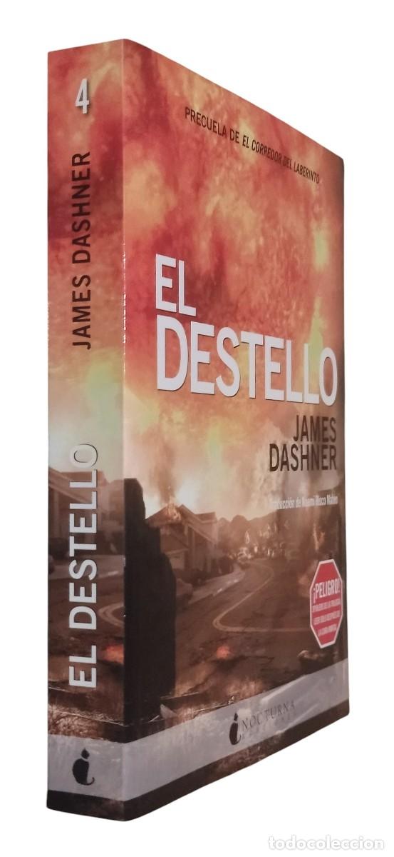 Libros de segunda mano: EL DESTELLO / JAMES DASHNER. 1.&ordf; EDICI&Oacute;N NOCTURNA 2014. CASI COMO NUEVO.