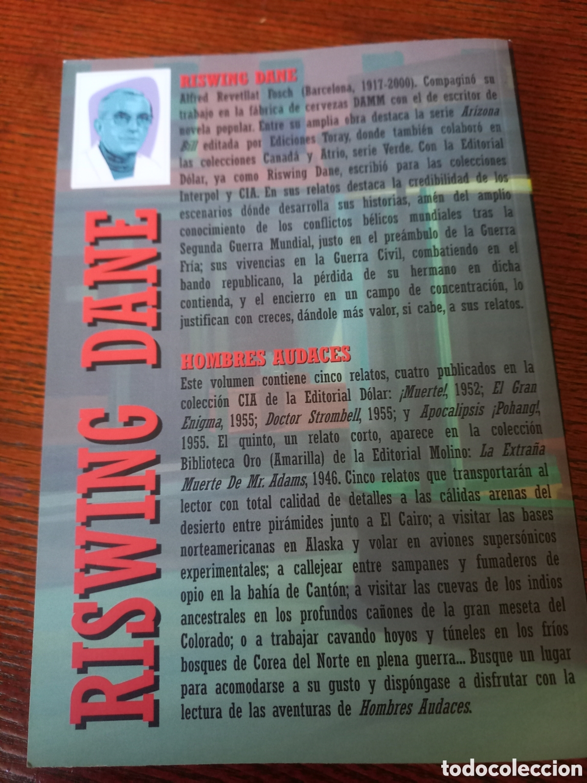Libros de segunda mano: Hombres audaces Riswing Dane - Foto 3