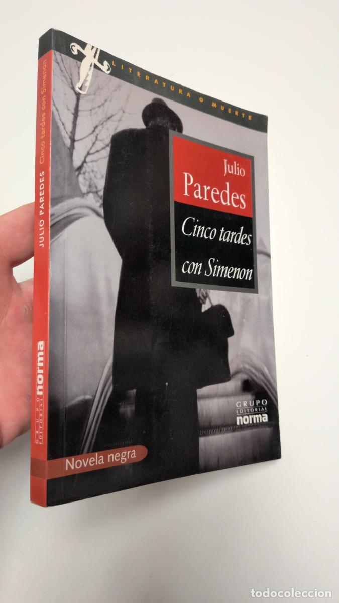 Second hand books: Cinco tardes con Simenon - Paredes, Julio
