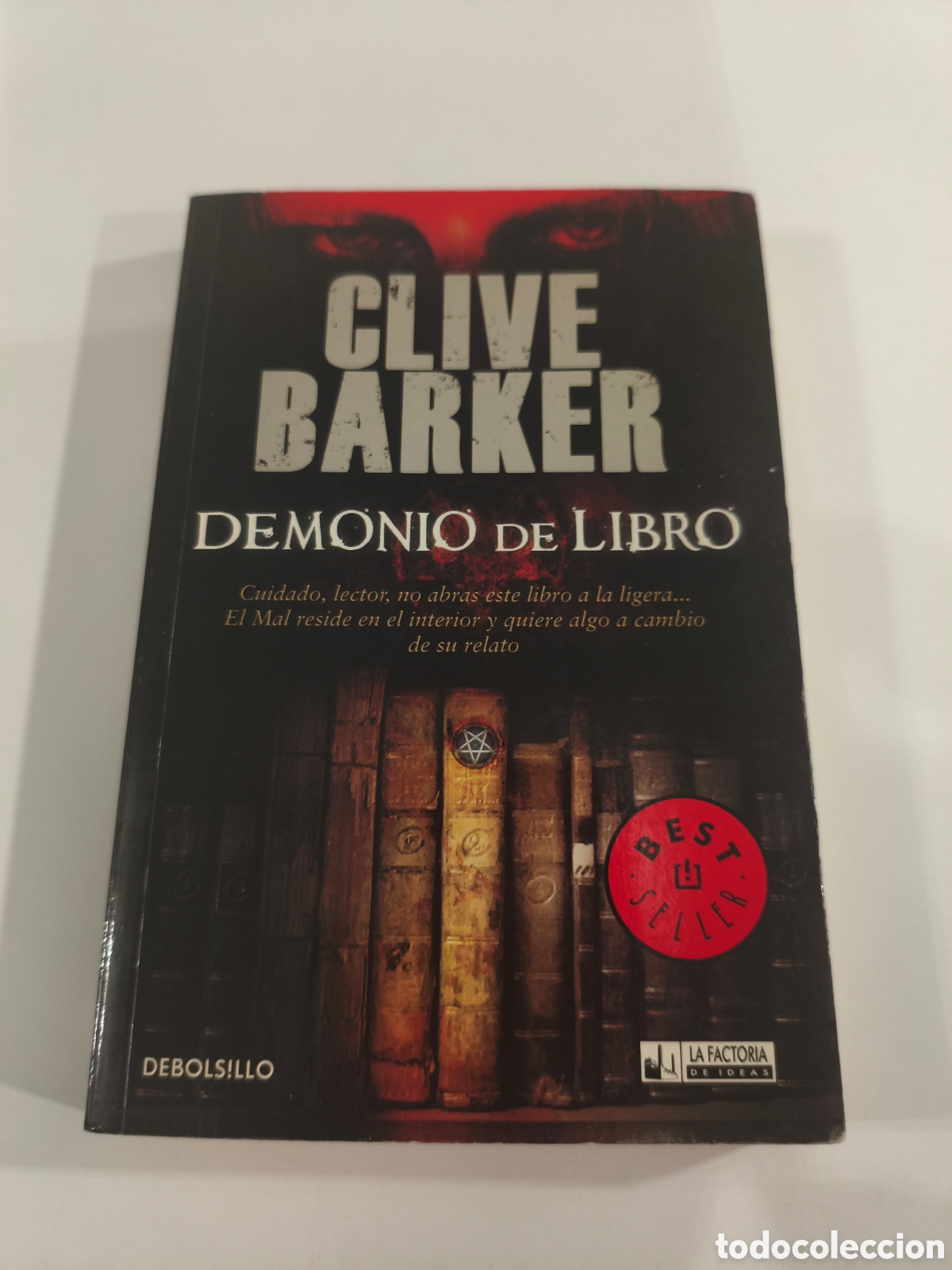 Libros de segunda mano: 072 - Demonio de libro de Clive Barker