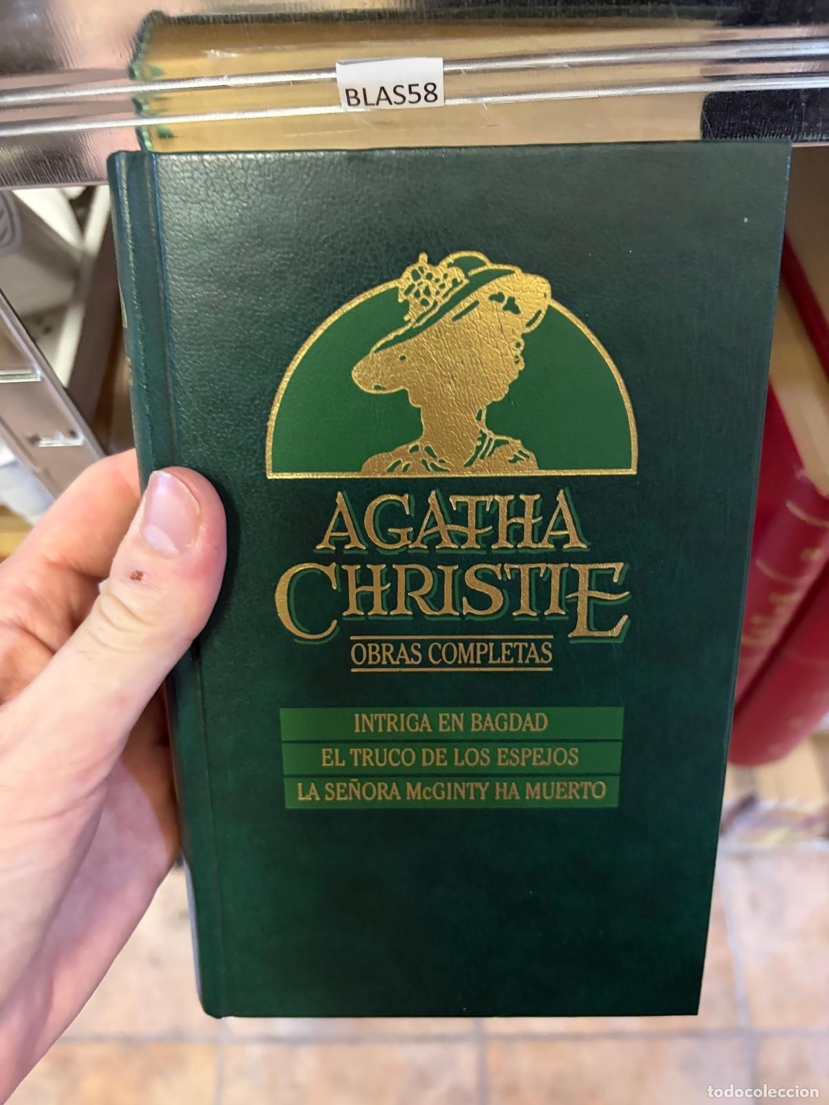 Libros de segunda mano: BLAS58 - Agatha Christie Obras completas intriga en bagdad truco de espejos se&ntilde;ora mcginty ha muerto