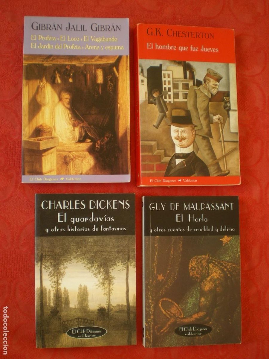 Second hand books: VALDEMAR. EL CLUB DI&Oacute;GENES. LOTE DE 4 LIBROS.