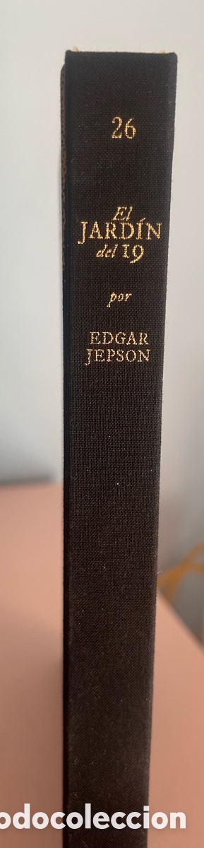 Libros de segunda mano: EL JARD&Iacute;N DEL 19 &ndash; EDGAR JEPSON &ndash; CR&Iacute;PTICA EDITORIAL &ndash; 1.&ordf; EDICI&Oacute;N 2025 &ndash; TAPA DURA