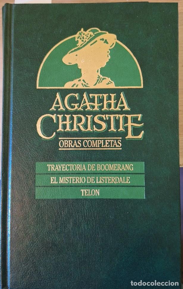 Libros de segunda mano: TRAYECTORIA DE BOOMERANG. EL MISTERIO DE LISTERDALE. TELON. OBRAS COMPLETAS N&ordm; 3. - CHRISTIE, Agatha
