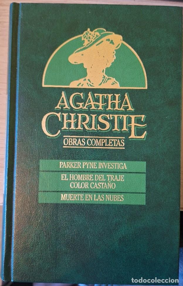 Libros de segunda mano: PARKER PYNE INVESTIGA. EL HOMBRE DEL TRAJE COLOR CASTA&Ntilde;O. MUERTE EN LAS NUBES. OBRAS COMPLETAS N&ordm; 4.