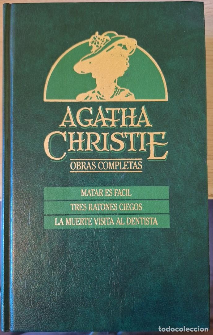 Libros de segunda mano: MATAR ES FACIL. TRES RATONES CIEGOS. LA MUERTE VISITA AL DENTISTA. OBRAS COMPLETAS N&ordm; 1. - CHRISTIE,