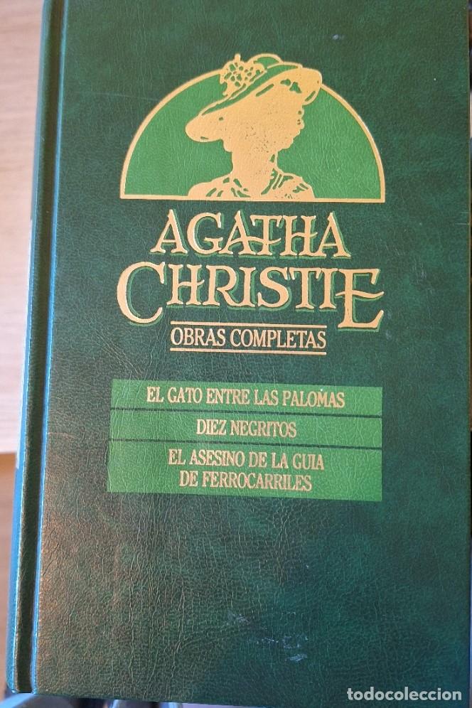 Libros de segunda mano: EL GATO ENTRE LAS PALOMAS. DIEZ NEGRITOS. EL ASESINO DE LA GUIA DE FERROCARRILES. OBRAS COMPLETAS N&ordm;