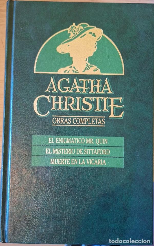 Libros de segunda mano: EL ENIGMATICO MR. QUIN. EL MISTERIO DE SITTAFORD. MUERTE EN LA VICARIA. OBRAS COMPLETAS N&ordm; 5. - CHRI