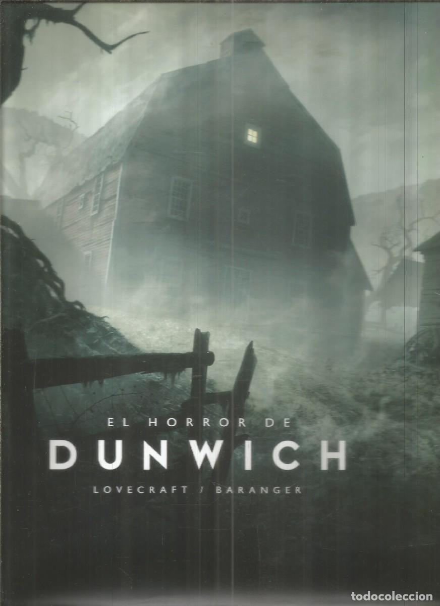 Libros de segunda mano: LOVECRAFT/BARANGER. EL HORROR DE DUNWICH. PLANETA. MINOTAURO ILUSTRADOS. GRAN FORMATO.