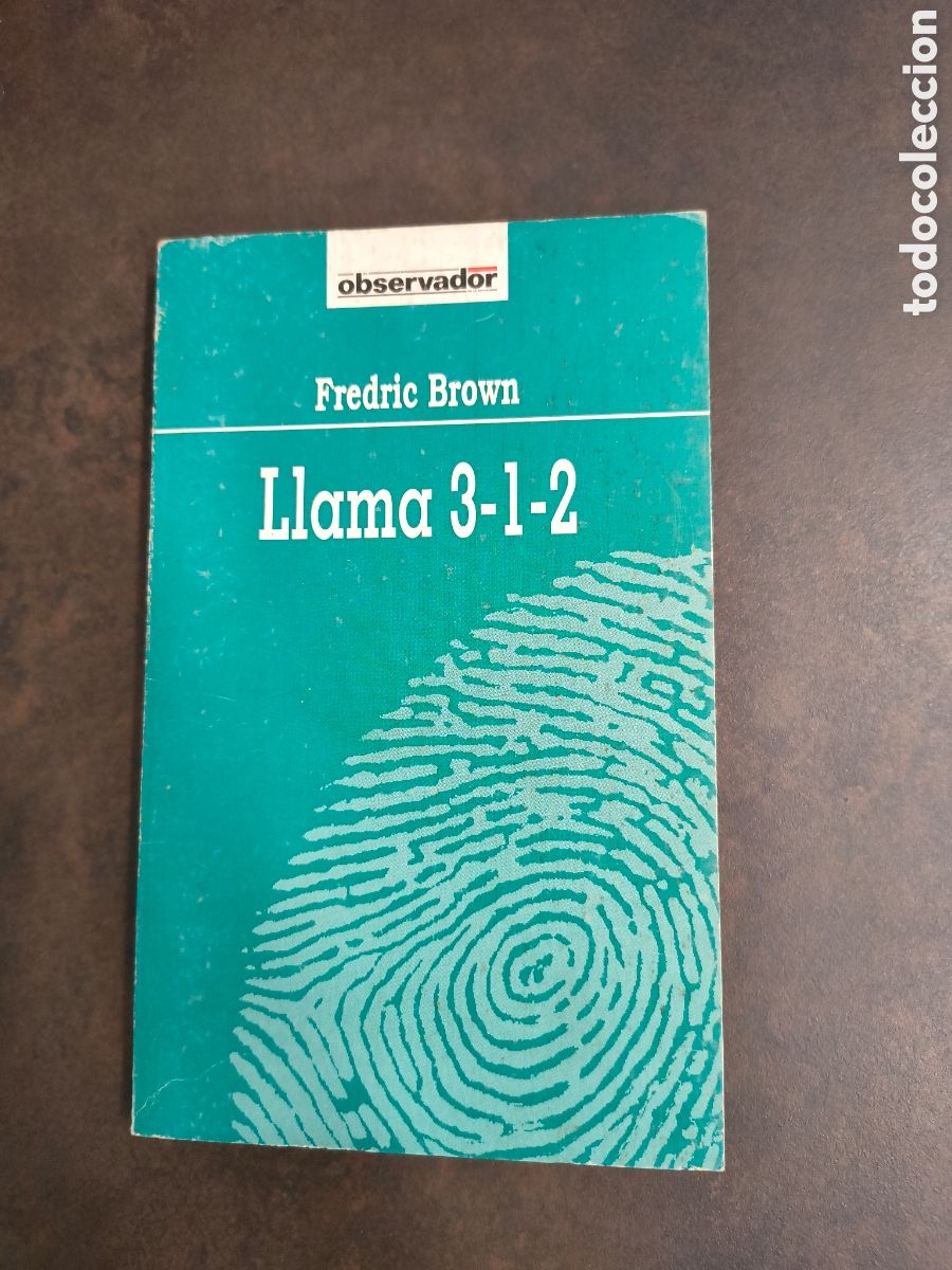 Libri di seconda mano: LLAMA 3-1-2 DE FREDRIC BROWN (EL OBSERVADOR)