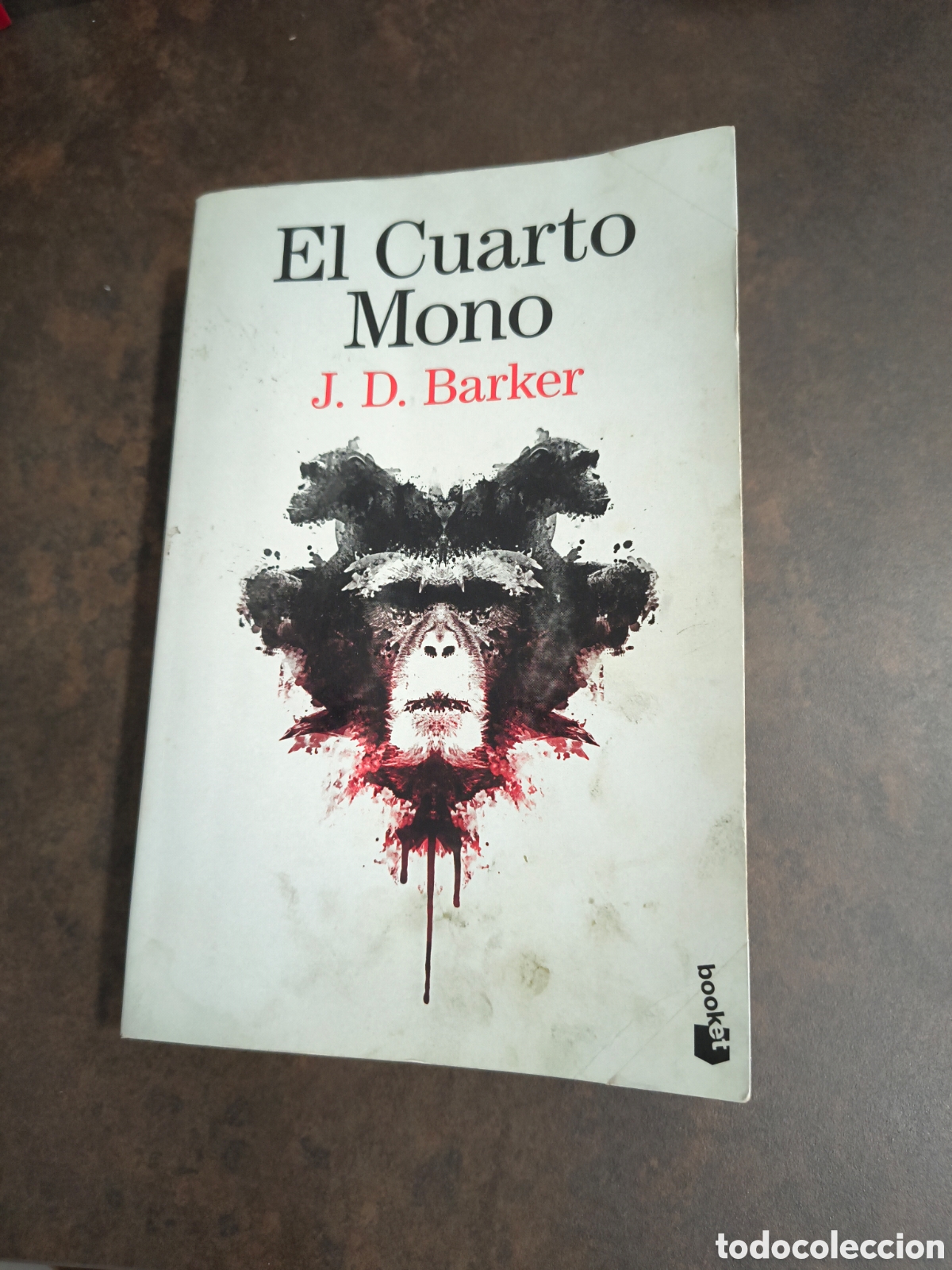Libros de segunda mano: EL CUARTO MONO DE J.D. BARKER (BOOKET)