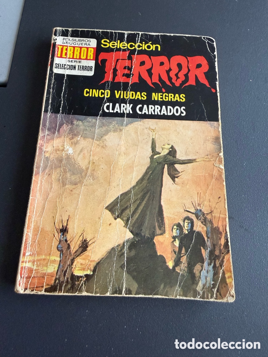 Libros de segunda mano: Selecci&oacute;n TERROR. n 96 CINCO VIUDAS NEGRAS. Clark Carrados