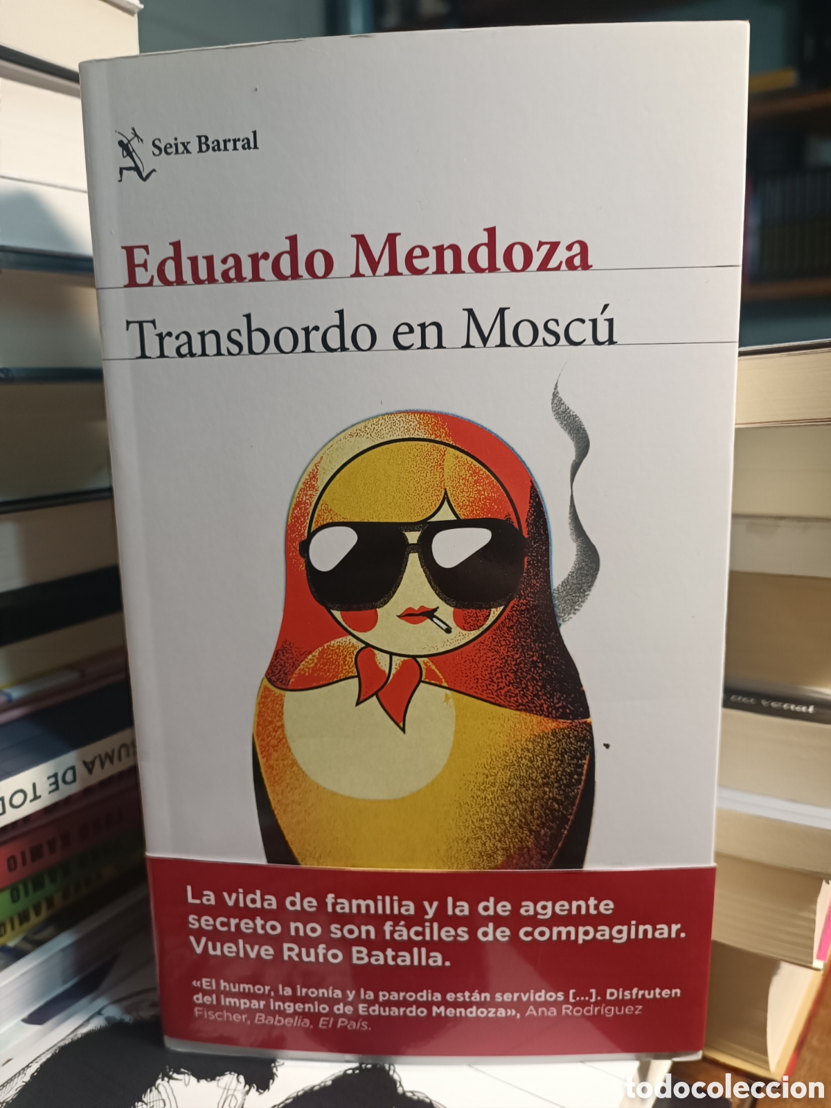 Libros de segunda mano: Transbordo en Mosc&uacute; Eduardo Mendoza primera edici&oacute;n 2021 seix barral Rufo Batalla