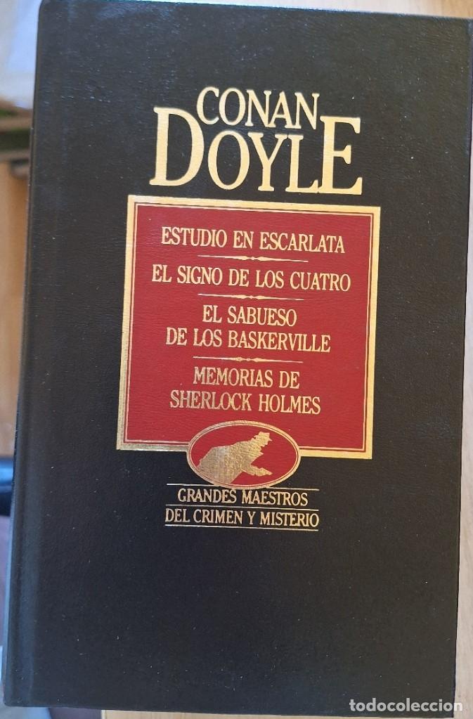 Second hand books: ESTUDIO EN ESCARLATA. EL SIGNO DE LOS CUATRO. EL SABUESO DE LOS BASKERVILLE. MEMORIAS DE SHERLOCK HO