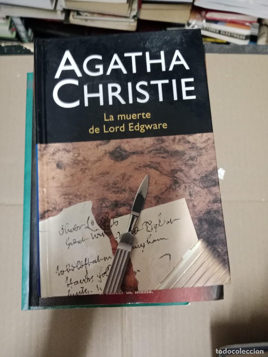 Libros de segunda mano: LA MUERTE DE LORD EDGWARE AGATHA CHRISTIE LIBRO TOP-03
